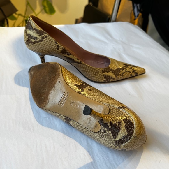 COACH “ALISON” PUMPS SZ 8.5 - Picture 7 of 10